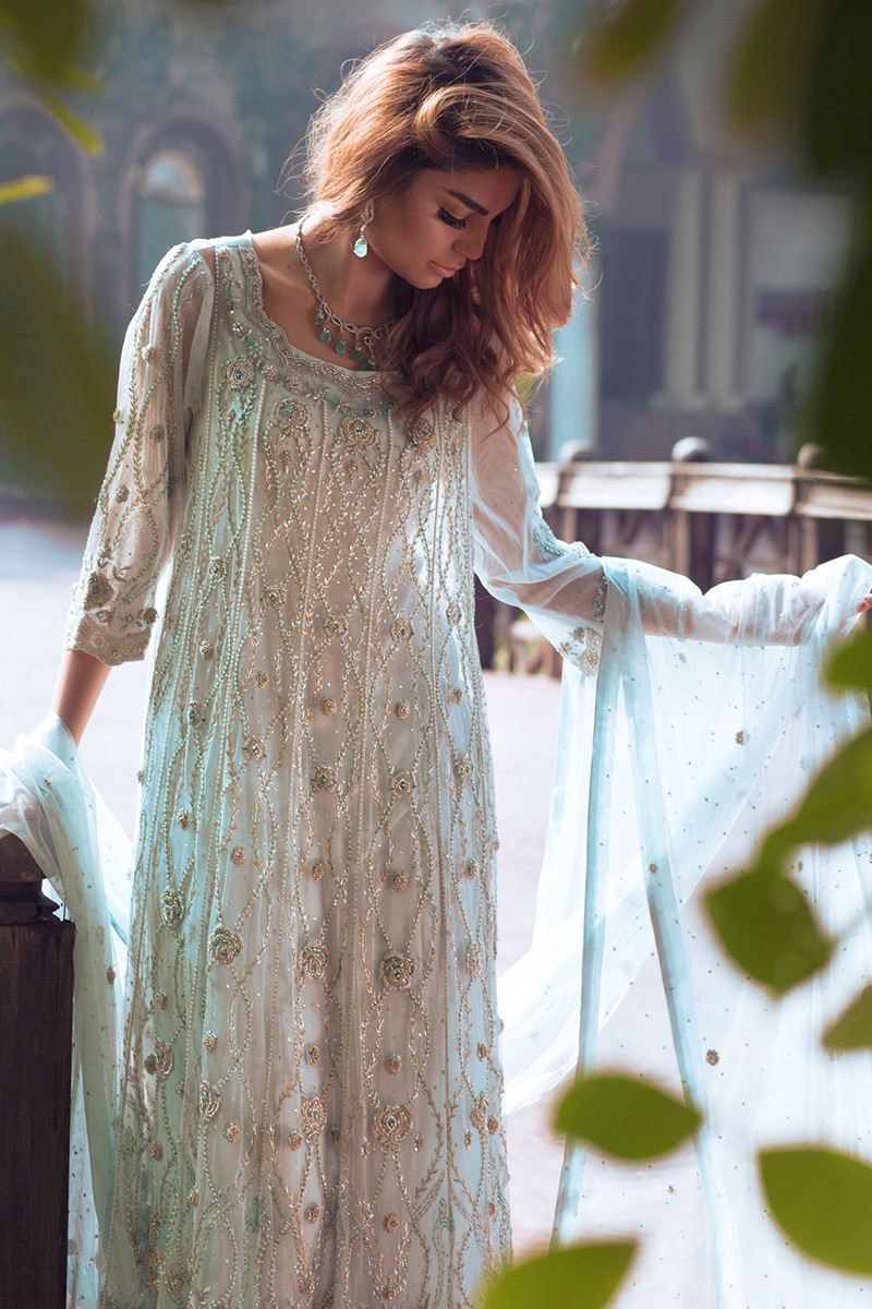 Picture of Frosty blue heavy Full suit