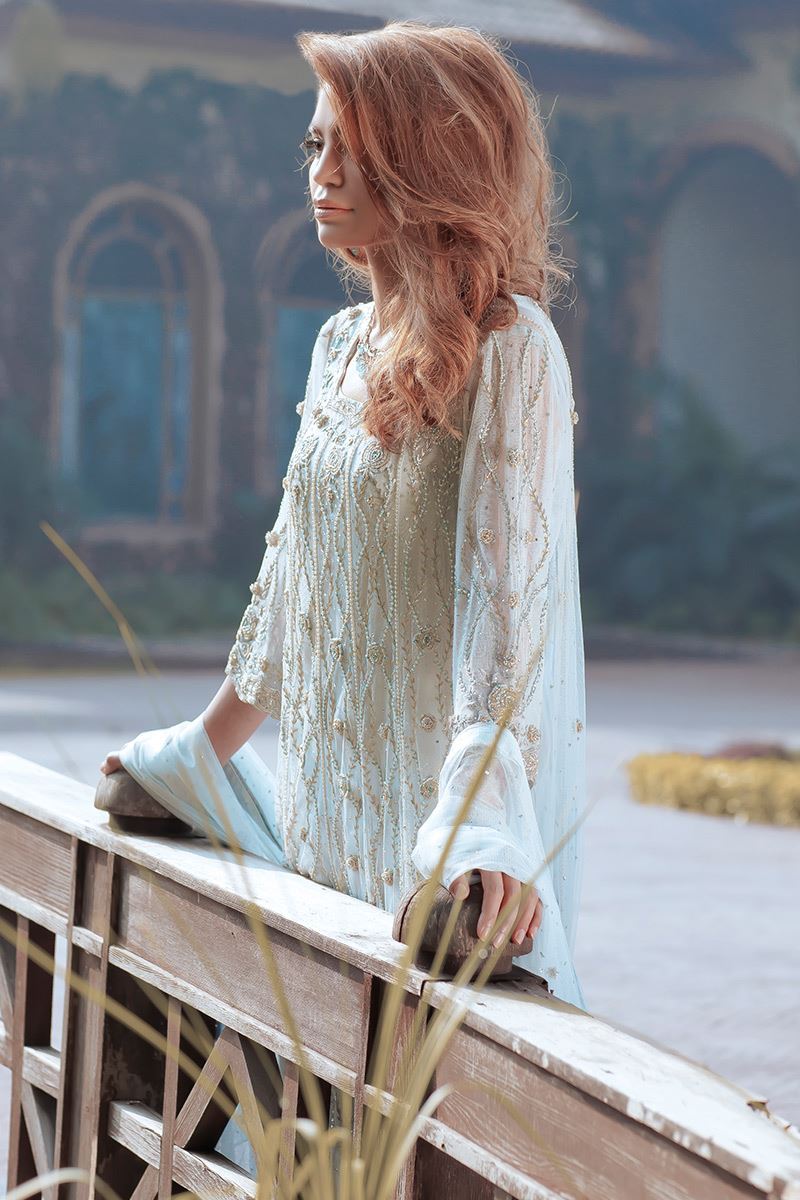 Picture of Frosty blue heavy Full suit