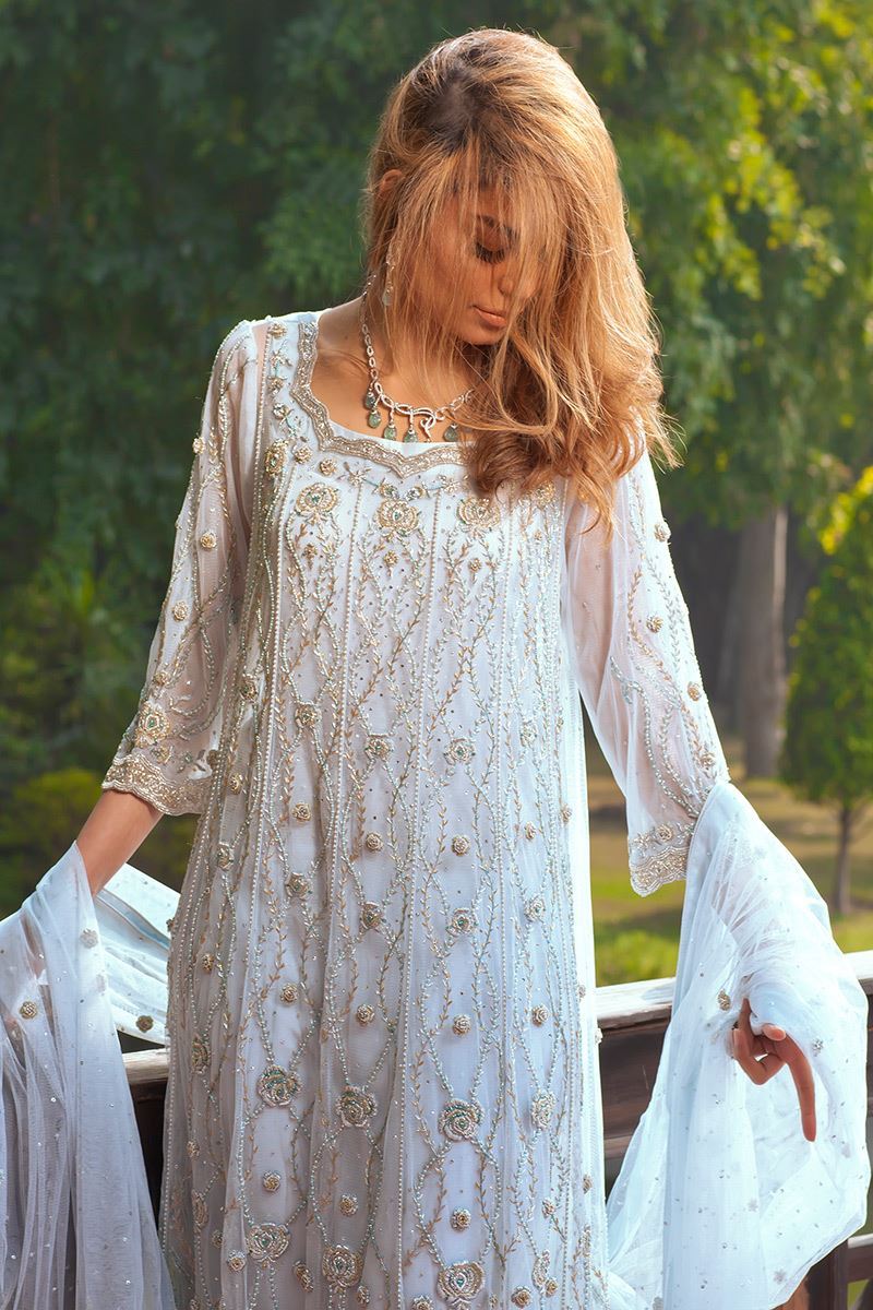 Picture of Frosty blue heavy Full suit