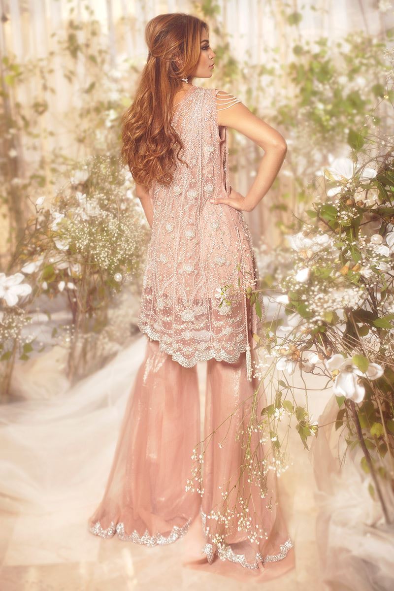 Picture of Frosty pink stole shirt