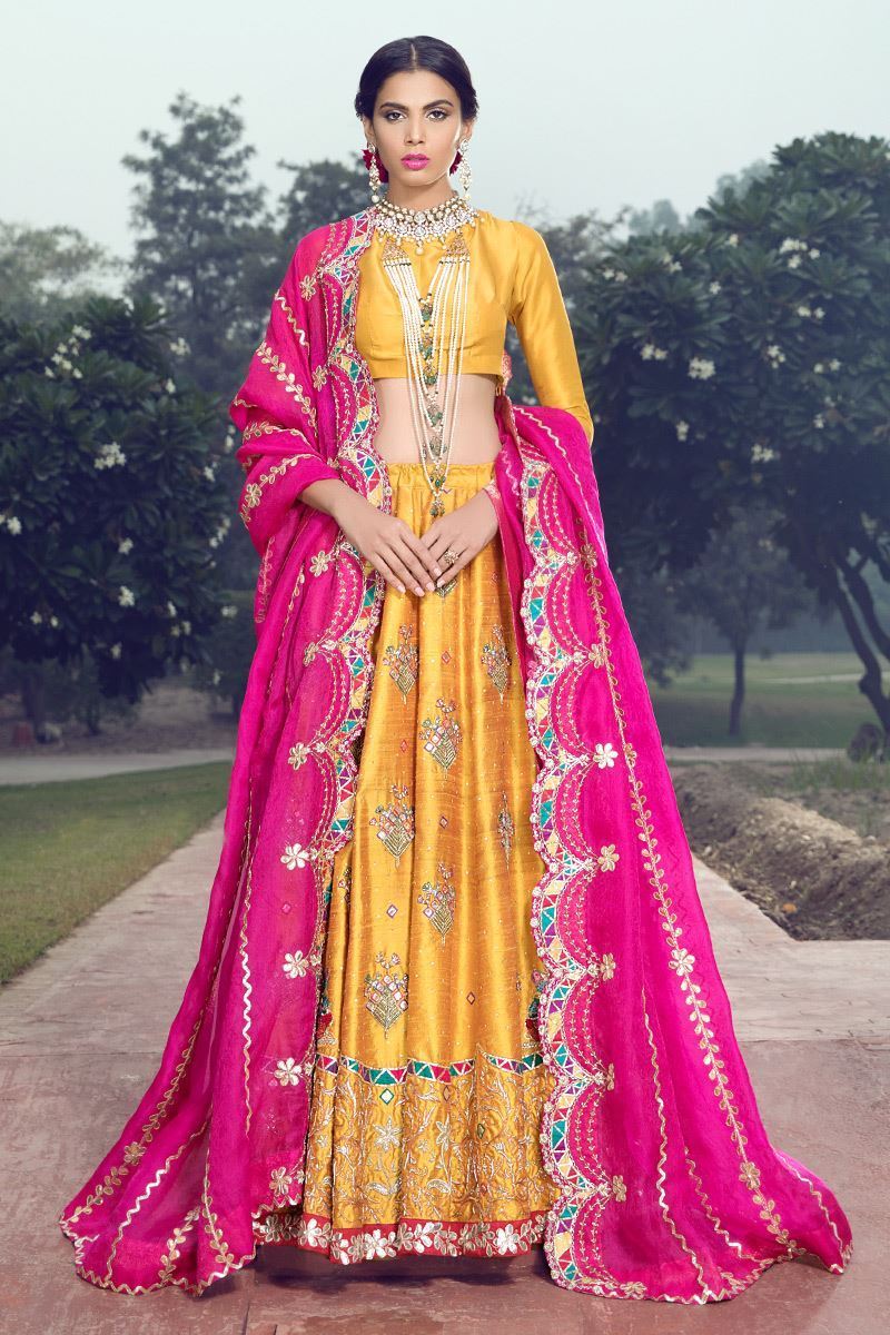 Picture of Marigold lehnga