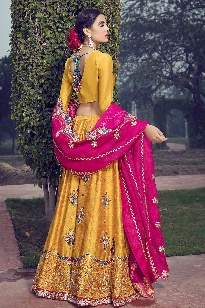 Picture of Marigold lehnga