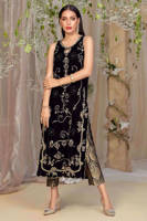 Picture of Frosty gold on black velvet