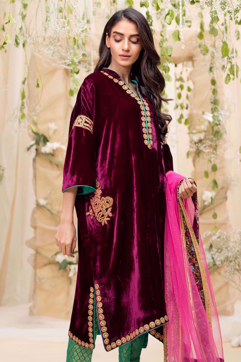 Picture of Copper rose velvet