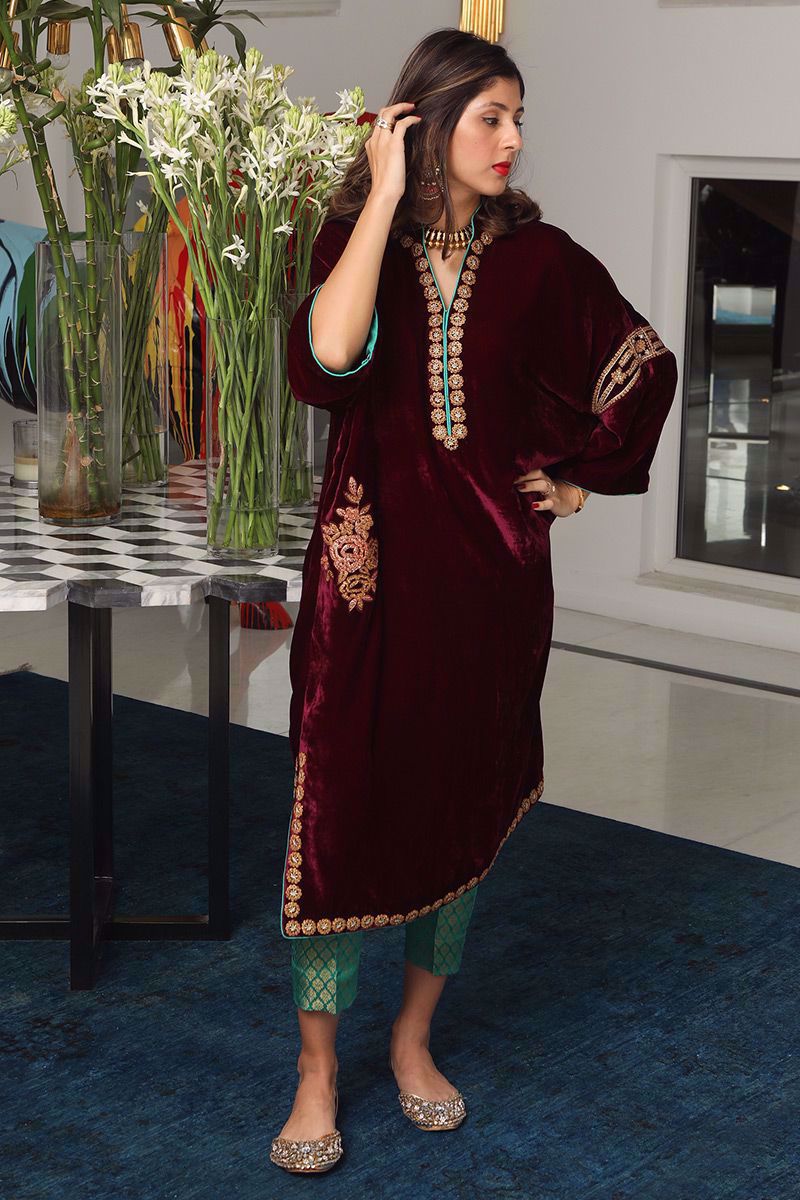 Picture of Copper rose velvet