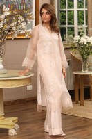 Picture of Scalloped organza - pink