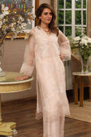 Picture of Scalloped organza - pink