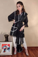 Picture of Black and White Chikan