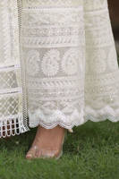 Picture of Chikankari angarkha with dupatta