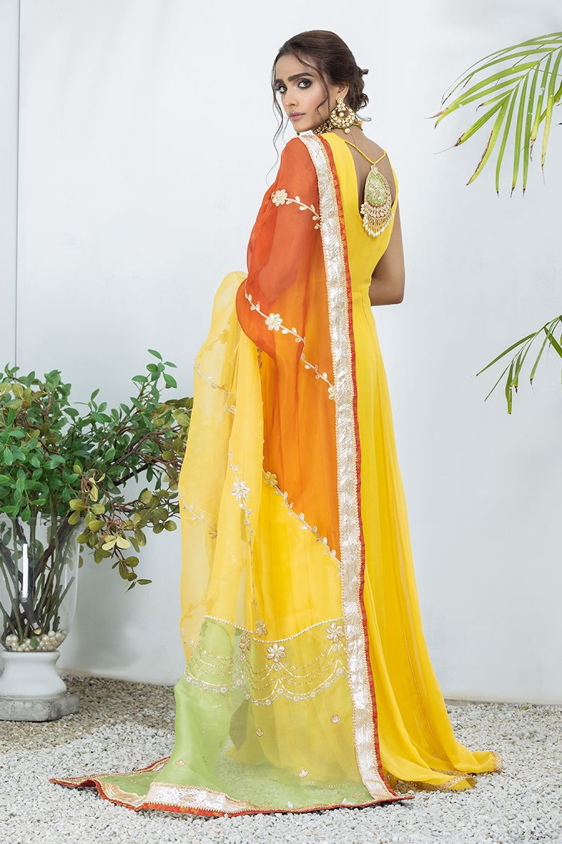 Picture of Gota Dupatta Yellow