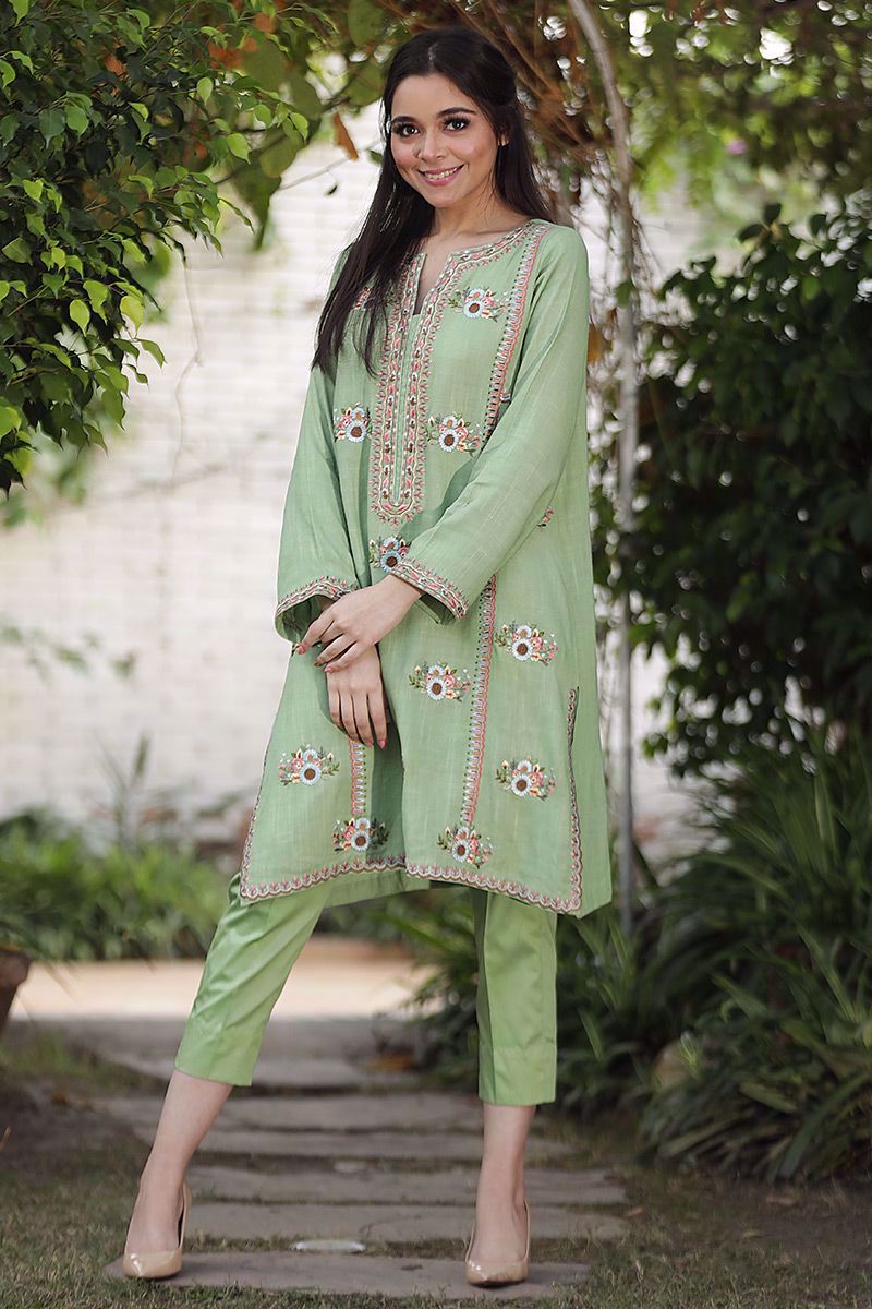 Picture of Blue Daisies - Mint