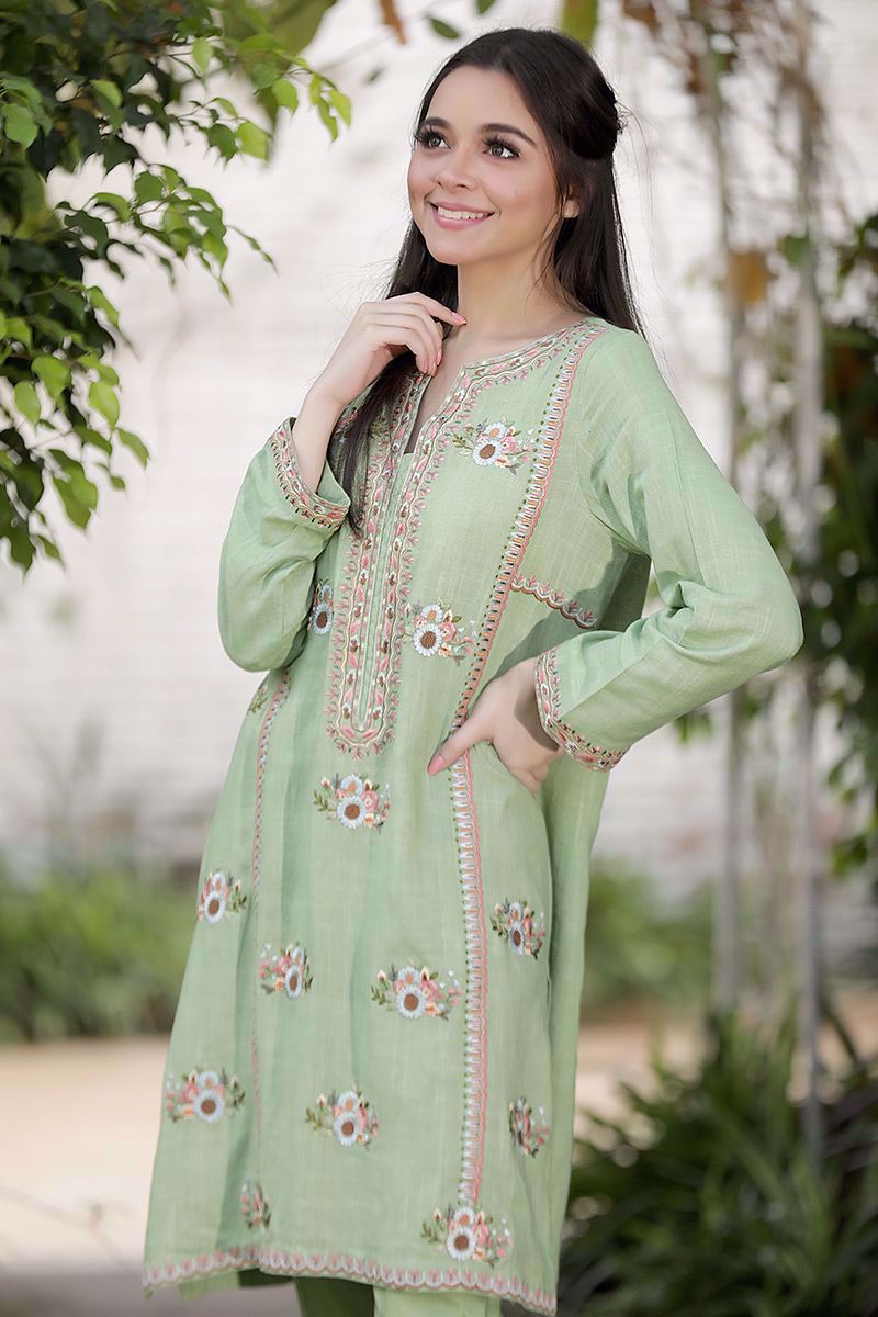 Picture of Blue Daisies - Mint