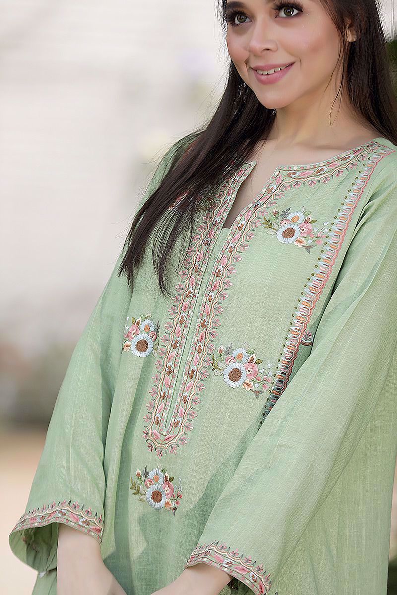 Picture of Blue Daisies - Mint