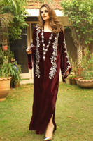 Picture of Sparkle Bail Kaftan - Maroon