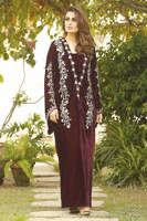 Picture of Sparkle Bail Kaftan - Maroon