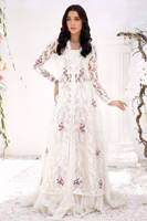 Picture of White Rose Gown
