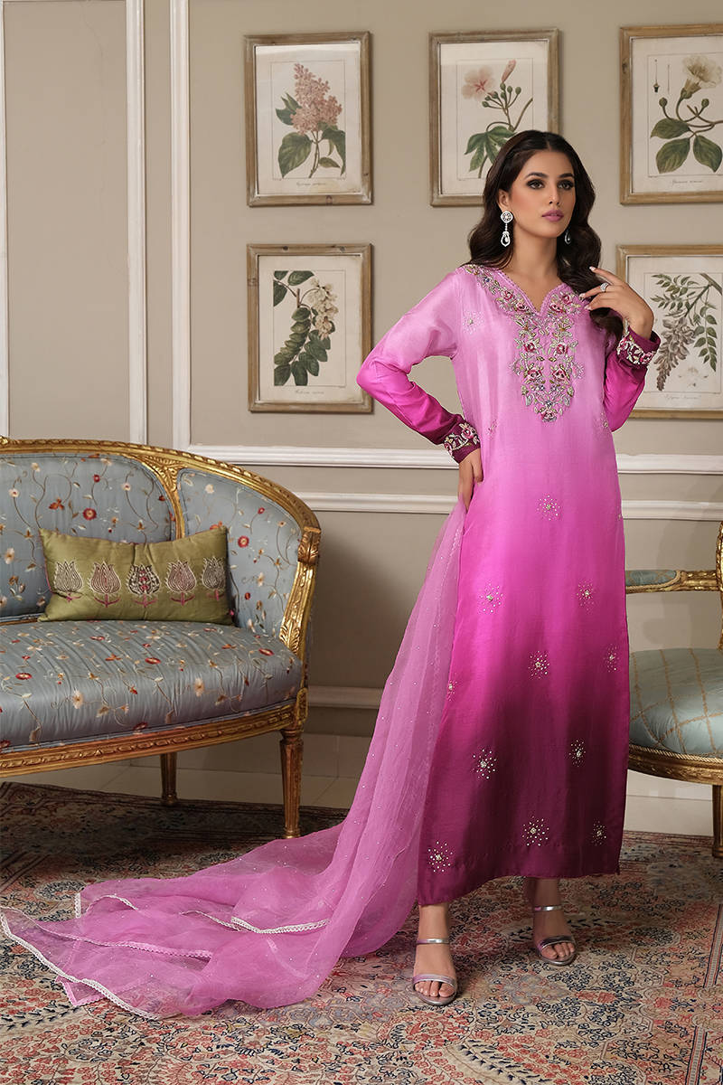 Picture of Shaded Silk Rose Full Suit