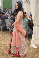 Picture of Frosty Gown with Lehenga and Dupatta