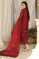 Picture of Chikankari Maroon - Full set