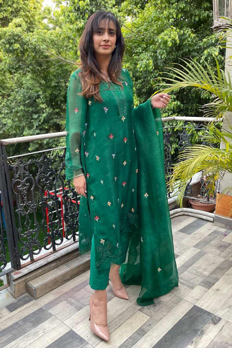 Picture of Multi Bow Long Emerald