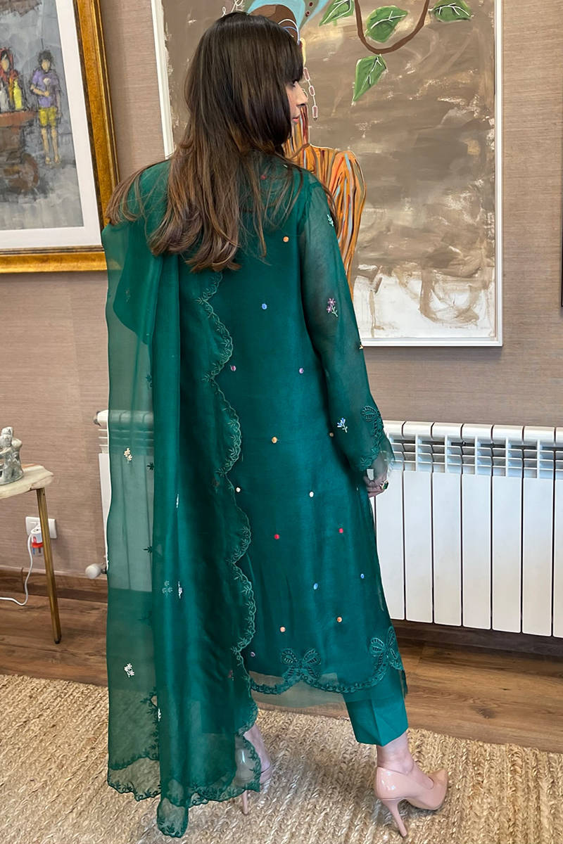 Picture of Multi Bow Long Emerald