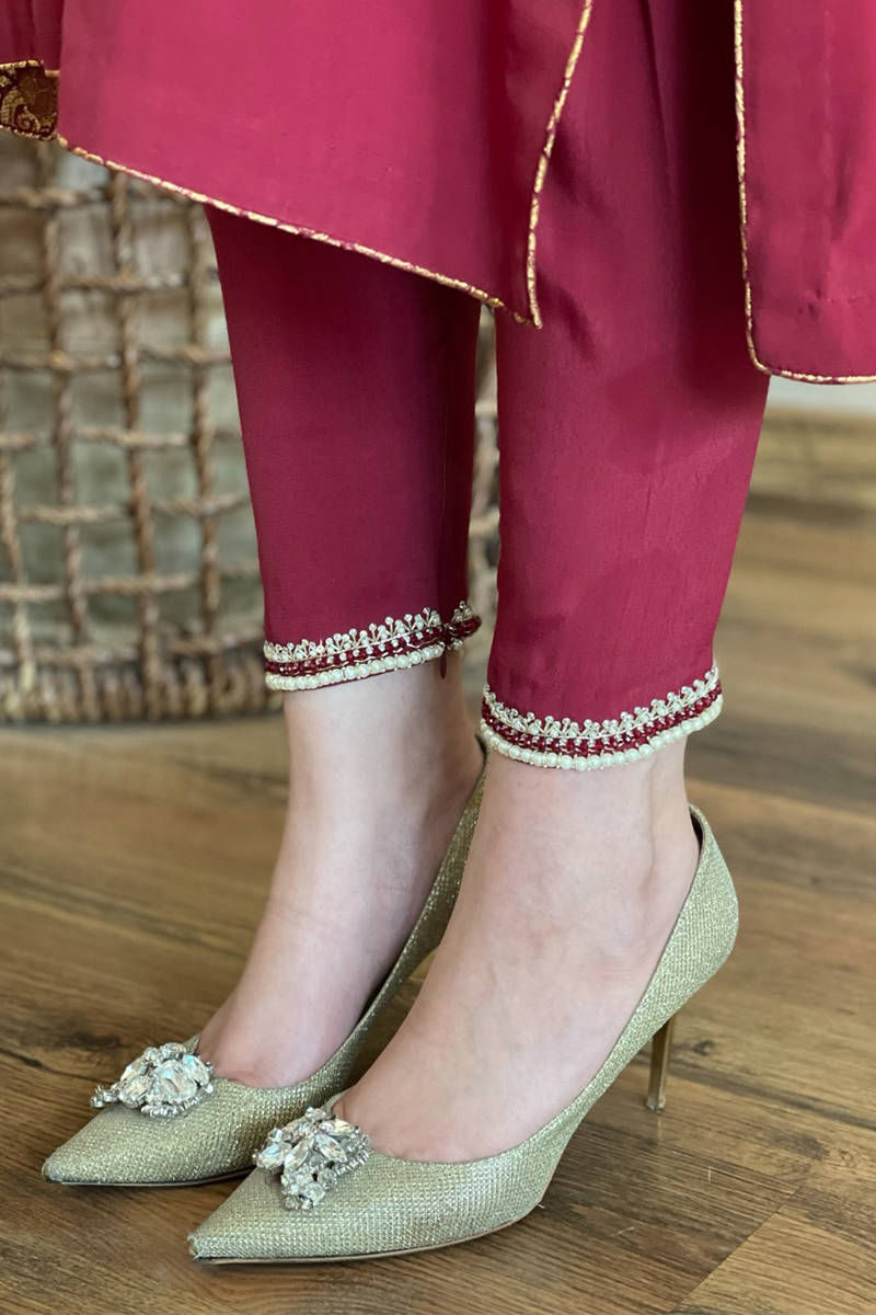 Picture of Crystal Pearl with Pants - Maroon