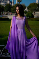 Picture of Lavender blossoming lilac gown