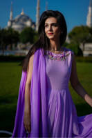 Picture of Lavender blossoming lilac gown