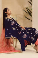 Picture of Confetti Velvet Phiran With Pants