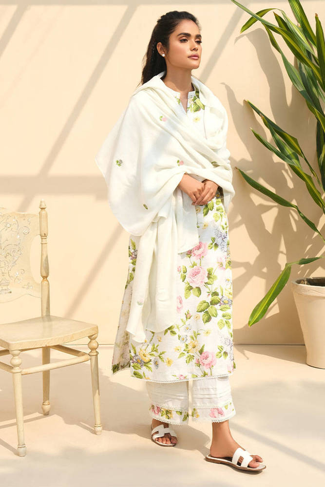 Picture of Rose Print Khadar