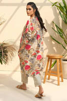 Picture of Red Floral Print Khadar