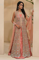 Picture of Frosty Gown with Lehenga and Dupatta