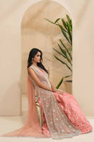 Picture of Frosty Gown with Lehenga and Dupatta