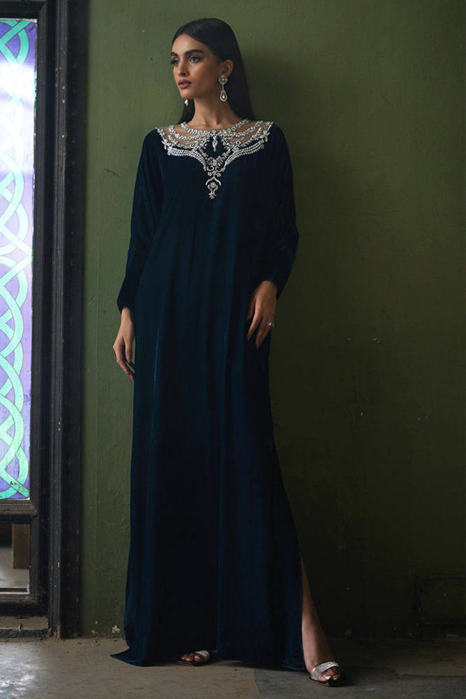 Picture of Diamontee Velvet Kaftan