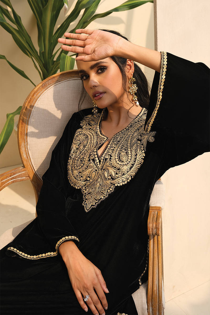 Picture of Gold Forest In Velvet