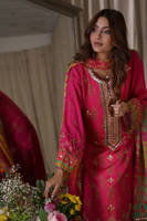 Picture of Crimson Festive With Dupatta And Pants