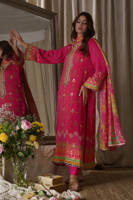 Picture of Crimson Festive With Dupatta And Pants