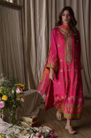 Picture of Crimson Festive With Dupatta And Pants