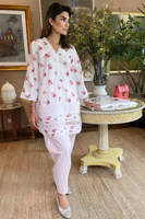 Picture of White Rose (Basic) With Shalwar