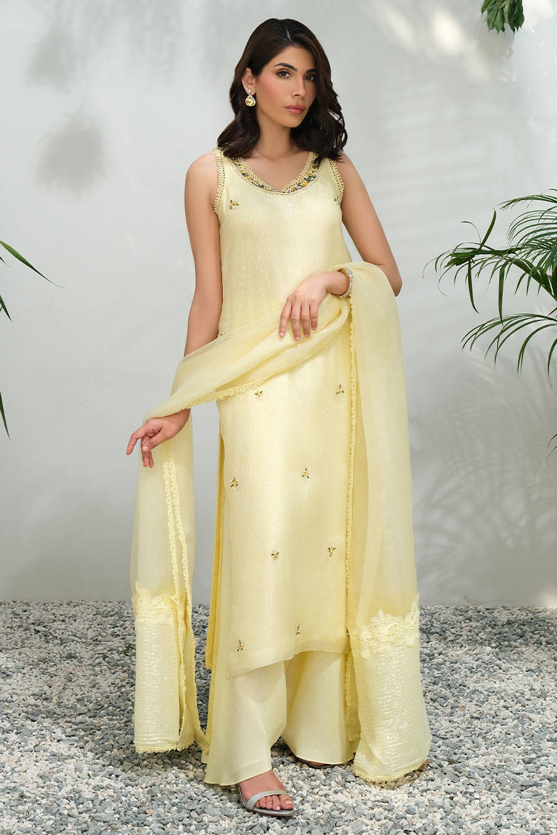 Picture of Lemon Rose Glitter With Pants