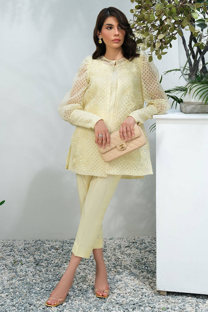 Picture of Lemon Rose Jacket With Pants