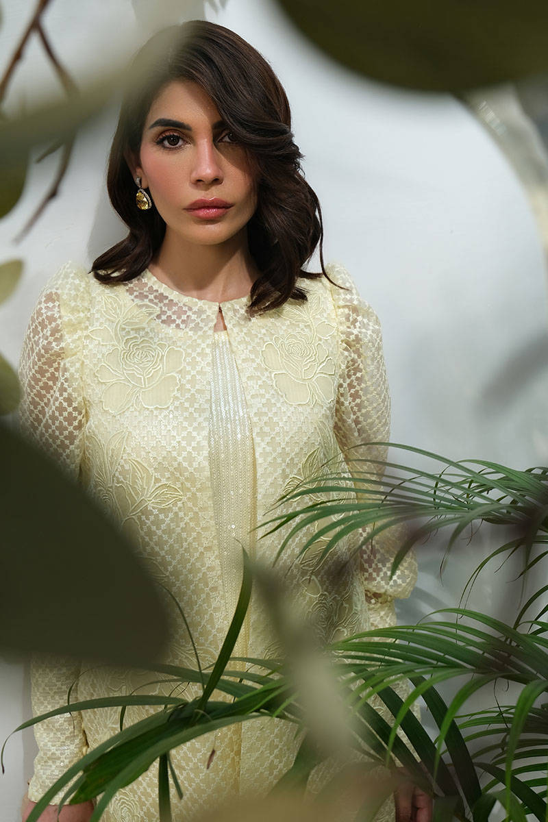 Picture of Lemon Rose Jacket With Pants