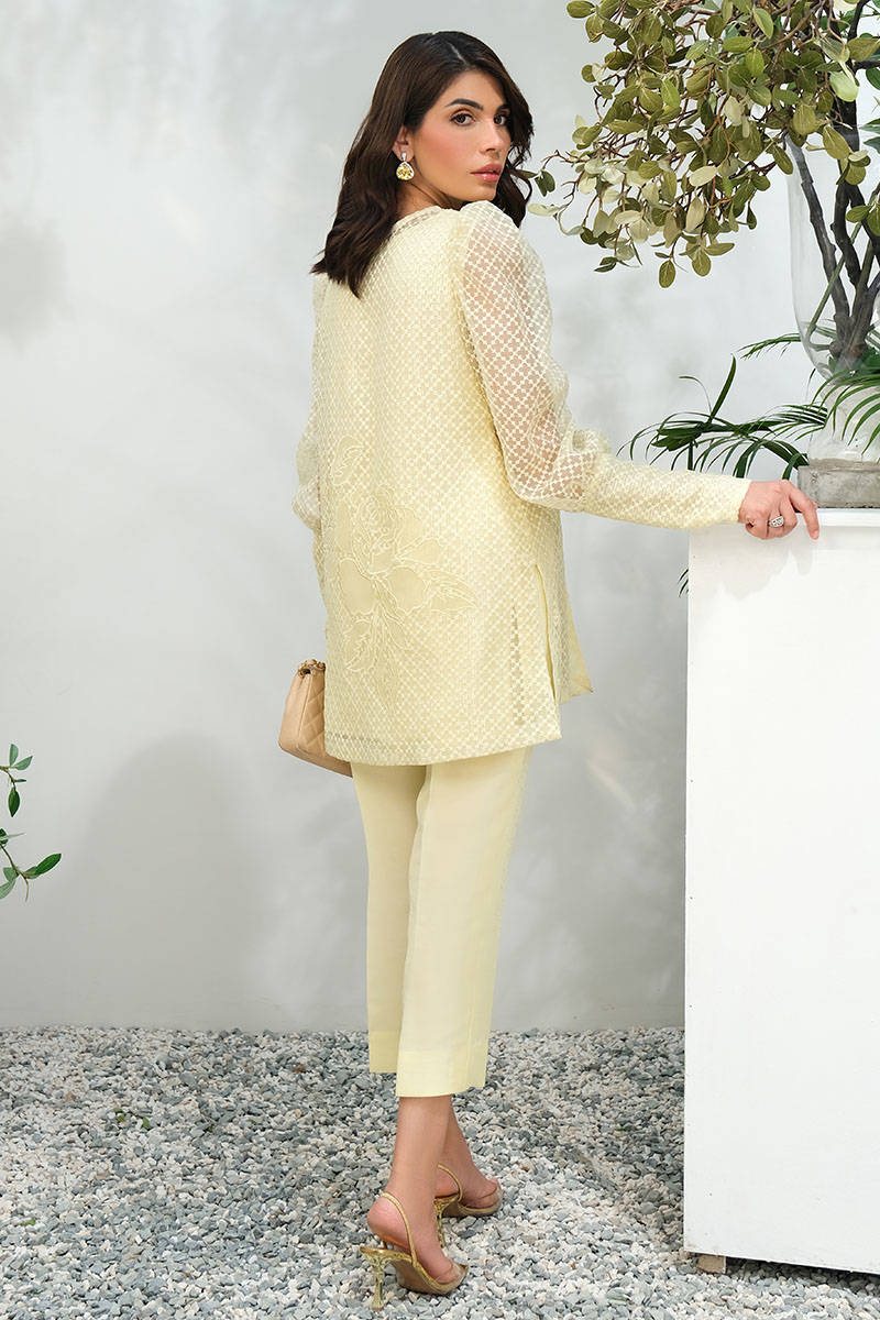 Picture of Lemon Rose Jacket With Pants