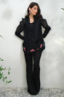 Picture of Black Sparkle Rose With Pants