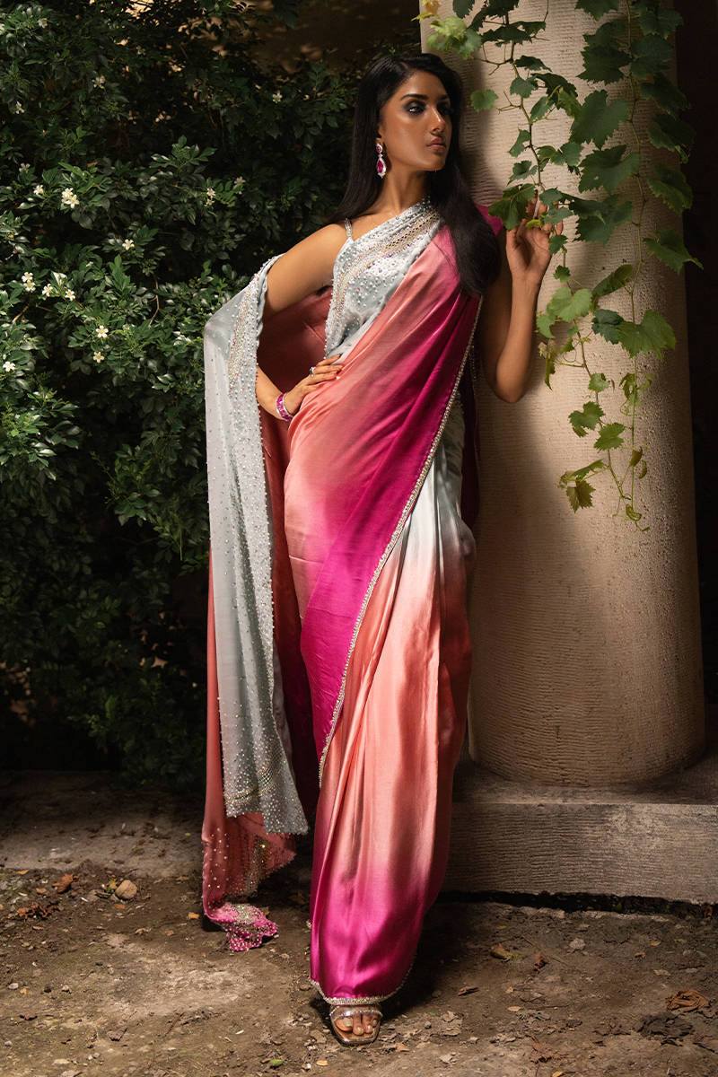 Picture of Starburst Ombre Sari