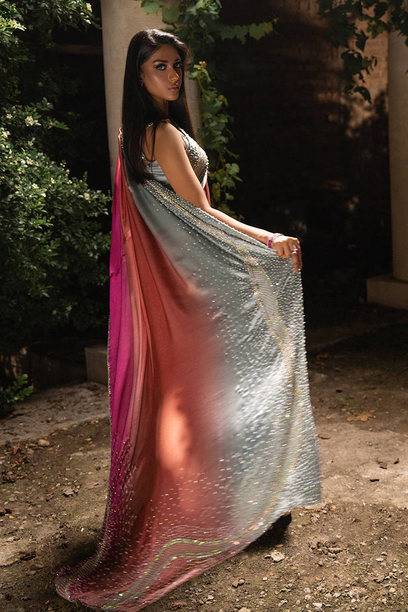 Picture of Starburst Ombre Sari