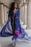 Picture of Midnight Ombre Silk With Pants