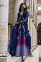 Picture of Midnight Ombre Silk With Pants