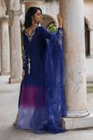 Picture of Midnight Ombre Silk With Pants