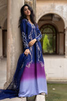 Picture of Midnight Ombre Silk With Pants